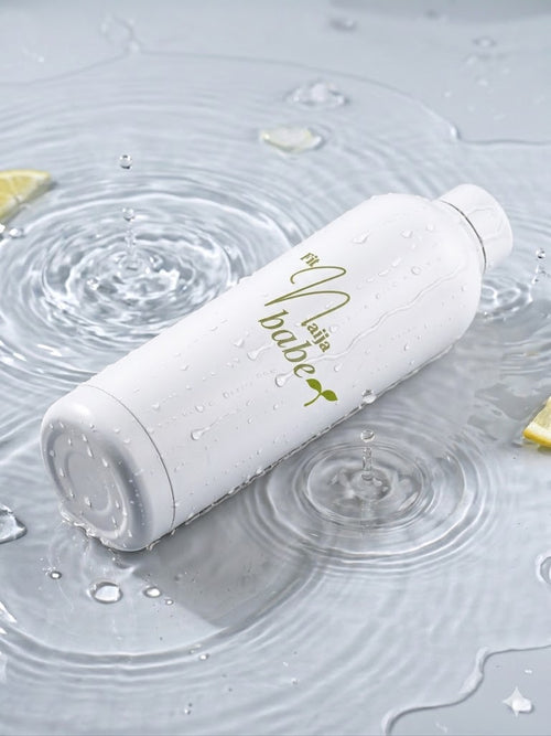 The Fit Naija Babe Bottle 1L - White