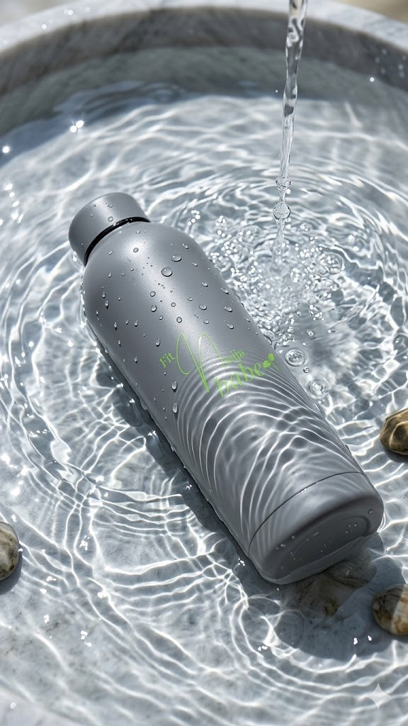 The Fit Naija Babe Bottle 1L- Graphite