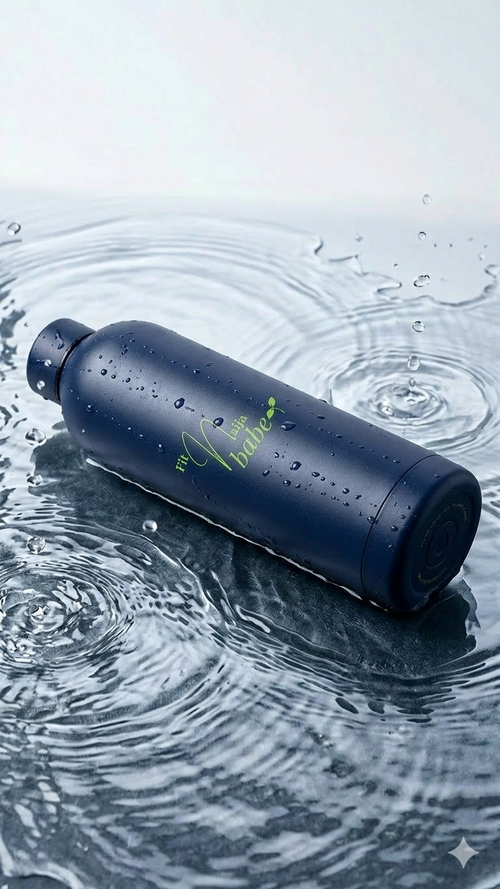 The Fit Naija Babe Bottle 1L- Cobalt