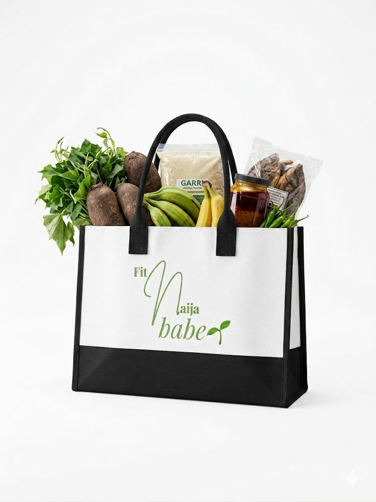 The Fit Naija Babe Grocery tote- PRE ORDER
